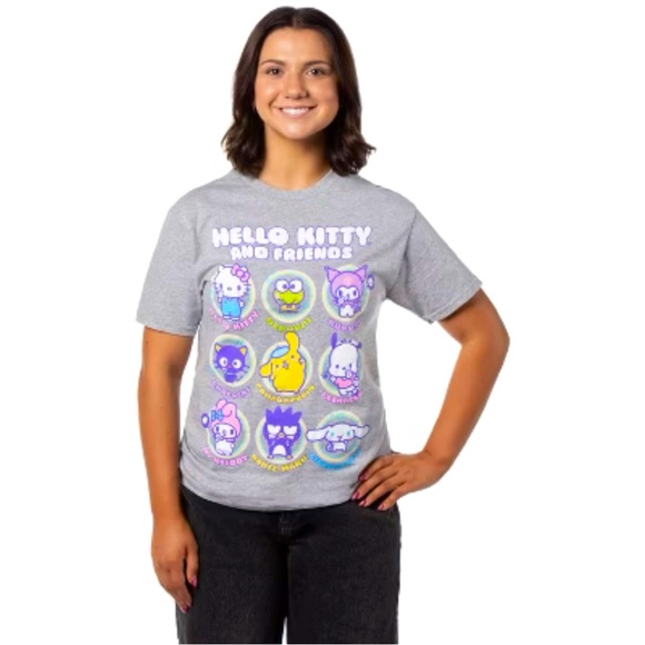 Tops - NWT Hello Kitty & Friends Gray T-Shirt